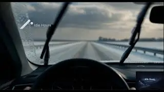 8.5 Hours Driving Through Heavy Snow ❄️ Car POV Ambience for Focus & Study ASMR