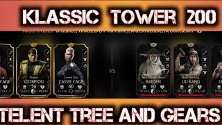 MK Mobile KLASSIC Tower 200 Boss Battle | Klassic Tower 200 Fight + Reward