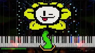 언더테일-UNDERTALE '너의 최고의 악몽 + 피날레(Your Best Nightmare + Finale)' [MIDI] (synthesia)