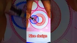 Creating a Mesmerizing Geometric Design with Simple Tools | Satisfying Art
