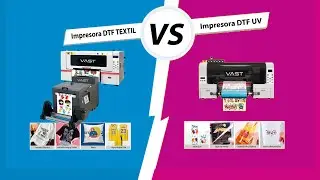 Diferencia entre Impresión DTF Textil y DTF UV