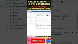postgre create table with check Create Table With Check  PostgreSQL 