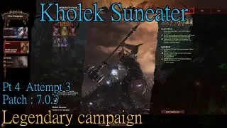 【 TW-WH3 | pt4】Kholek Suneater legendary campaign (patch 7.0.3)