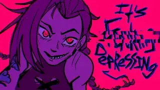 Brave As A Noun - Arcane Jinx animatic (flash warning)