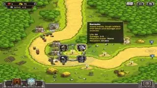 Kingdom Rush - Walkthrough - Level 1 - Southport - Heroic Challenge - Normal