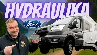 Podpory hydrauliczne do kampera | Do FORDA też się da | Linnepe