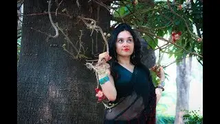 Aranye saree / bong beauty Rai / saree lover / saree videoshoot / black saree / new video / episode1
