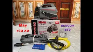 1300K. Khuyến m&atilde;i cuối năm, m&aacute;y rửa xe BOSCOM BT9 bảo h&agrave;nh 24 th&aacute;ng