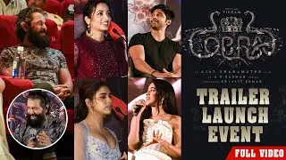 Cobra Trailer Launch FULL VIDEO | Vikram Srinidhi Shetty A R Rahman Ajay Gnanamuthu Uthayanithi