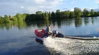 Лодка Ривьера 3200 мотор Sea Pro 5 л.с