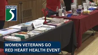 Women Veterans Go Red Heart Health event