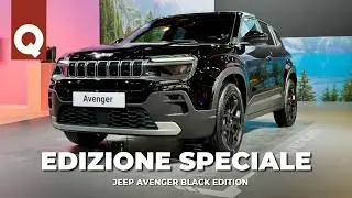 Interni TOTAL BLACK sulla nuova Jeep Avenger Black Edition: ora &egrave; pi&ugrave; PREMIUM?