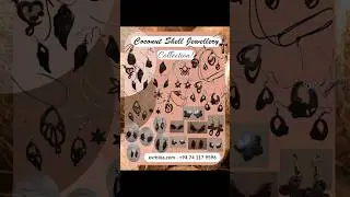 📿 Sustainably Stylish: Coconut Shell Jewellery by EVERBLISS #evrbliss #coconutshelljewelry #jewelry