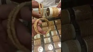 Saudi Gold bangles, Dubai Gold #jewellery #dubaigold #shorts #viralvideo #saudigold