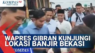Wapres Gibran Kunjungi Lokasi Banjir di Bekasi