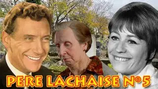 Pierre P&eacute;rrin - Tsilla Chelton - Annie Girardot   P&egrave;re Lachaise   Novembre 2021
