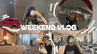 【Weekend Vlog】爸媽台中週末遊✨｜林酒店＆日佃寓所入住開箱🏨 ｜ LaLaport戰利品分享🛍️