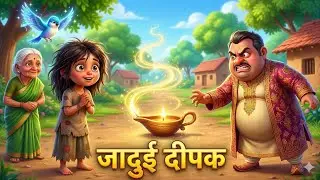 जादुई दीपक की सच्ची कहानी | Greed vs Kindness Moral Story | Animated Hindi Story
