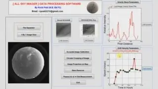All Sky Imager Data Processing Software