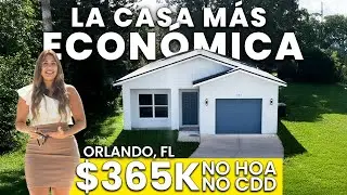 Casa Nueva en Orlando FL 2025 |  NO HOA NO CDD |  con Gran Descuento 💰