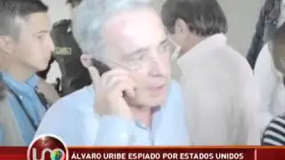 Álvaro Uribe espiado por Estados Unidos