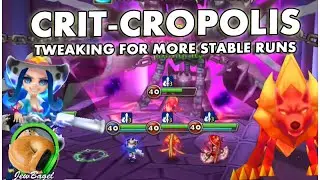 SUMMONERS WAR : Crit-Cropolis (Necropolis B10 stability tweaking with Fire Inugami)