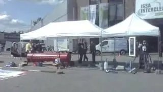 rug cleaning machine in poland at the ISSA show
