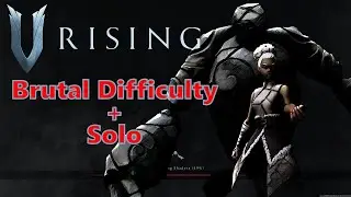 Solo vs. Brutal Terah the Geomancer | V Rising
