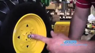 How to remove wheels on Peg Perego John Deere Gator