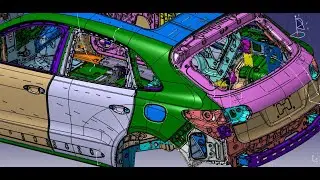Porsche Macan style car-industrial 3D model : machine-world.net P844