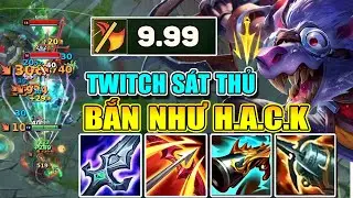TWITCH BẮN NHƯ 1 CỖ MÁY KHIẾN ĐỒNG ĐỘI TƯỞNG TOOL? - AD HÓA SÁT THỦ TRONG URF 2024