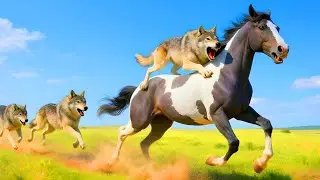 Wild horse family simulator | horse game 3d | horse game 
