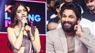 Allu Arjun is my all-time favorite actor - Anu Emmanuel @ Urvasivo  Rakshasivo Success Celebrations