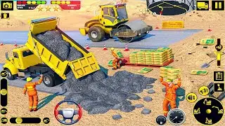 Bridge Construction vehicles / Off-road Construction Machines - City Excavator Simulator 2022 #3