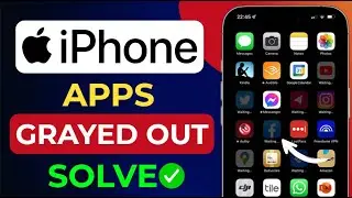 App Icon Grayed Out? | App Greyed and Not Opening | Fix App Disabled Problem 2025 🔥