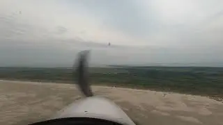 Landung Borkum RWY 13