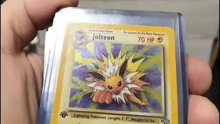 Storage locker magic is real! Pok&eacute;mon first edition base set, jungle set and  fossil set found!!