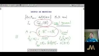 Introducción al aTeoría de Grupos. 08 Grupos de matrices