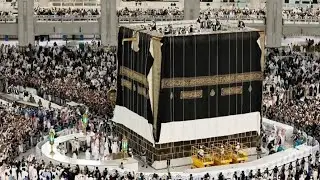 Changing the Cover of the Kaaba - 1447 Hijri | Kiswah Replacement 2025 | Kaaba Cloth Change