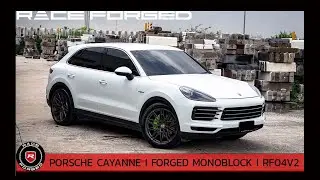PORSCHE CAYANNE X RACE FORGED RF04V2 I FORGED MONOBLOCK I CR.J.S. Racing Wheels