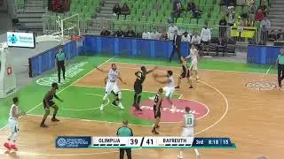 Scottie Reynolds - vrhunci tekme proti medi Bayreuthu (13.11.2018)