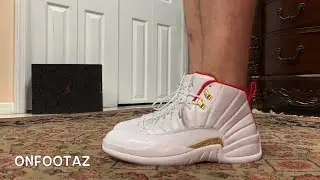 Air Jordan 12 XII FIBA On Foot