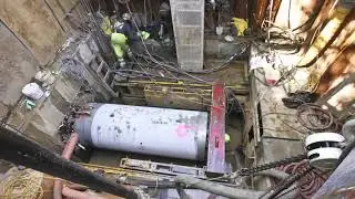 Pipe Jacking/Microtunnelling Time lapse