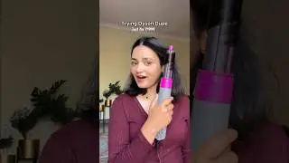 SHOCKED 😮 Dyson Dupe from Amazon ✨ #shorts #shortfeed #amazonfinds #dyson #viral #trending #dupe