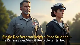 ( Single Dad Veteran Helps a Poor Student &mdash; Years Later, The Boy Returns as an Admiral..... )