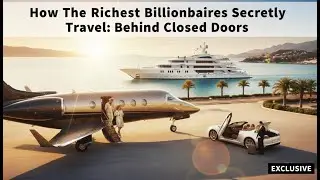 ''How The Richest Billionaires Secretly Travel: Behind Closed Doors''