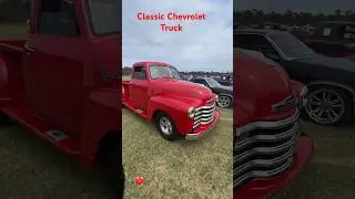Classic Chevy Truck #sharp #classictruck #carshow #panamacitybeach #vintage #chevy #americana #class