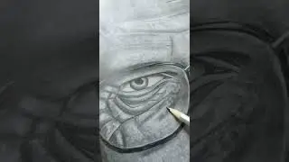 Hyper Realistic Walter White Sketch ✍️🔥 | #ShortVideo #Viral #Art #Trending