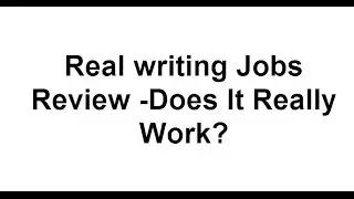 Buy Real Writing Jobs -real writing jobs discount -Does It Really Work?
