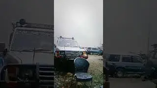 Snow fall started in kalam, swat.   #snowfall #enjoy #bonefire